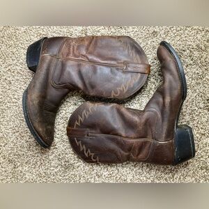Ariat Brown Leather Western Boots